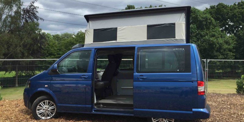 Volkswagen camping van for hire